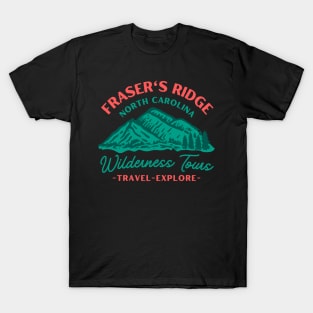 Fraser's Ridge North Carolina 1767 Wilderness Tours T-Shirt